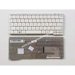 SAMSUNG Keyboard คีย์บอร์ด SAMSUNG N148 N150 N158 NB20 NB30 สีขาว
