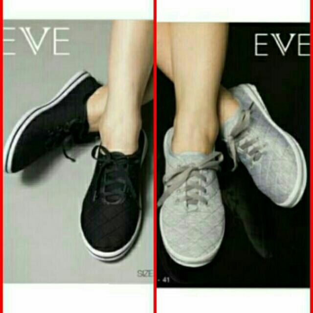 eve-รองเท้าผ้าใบแบบผูกเชือก