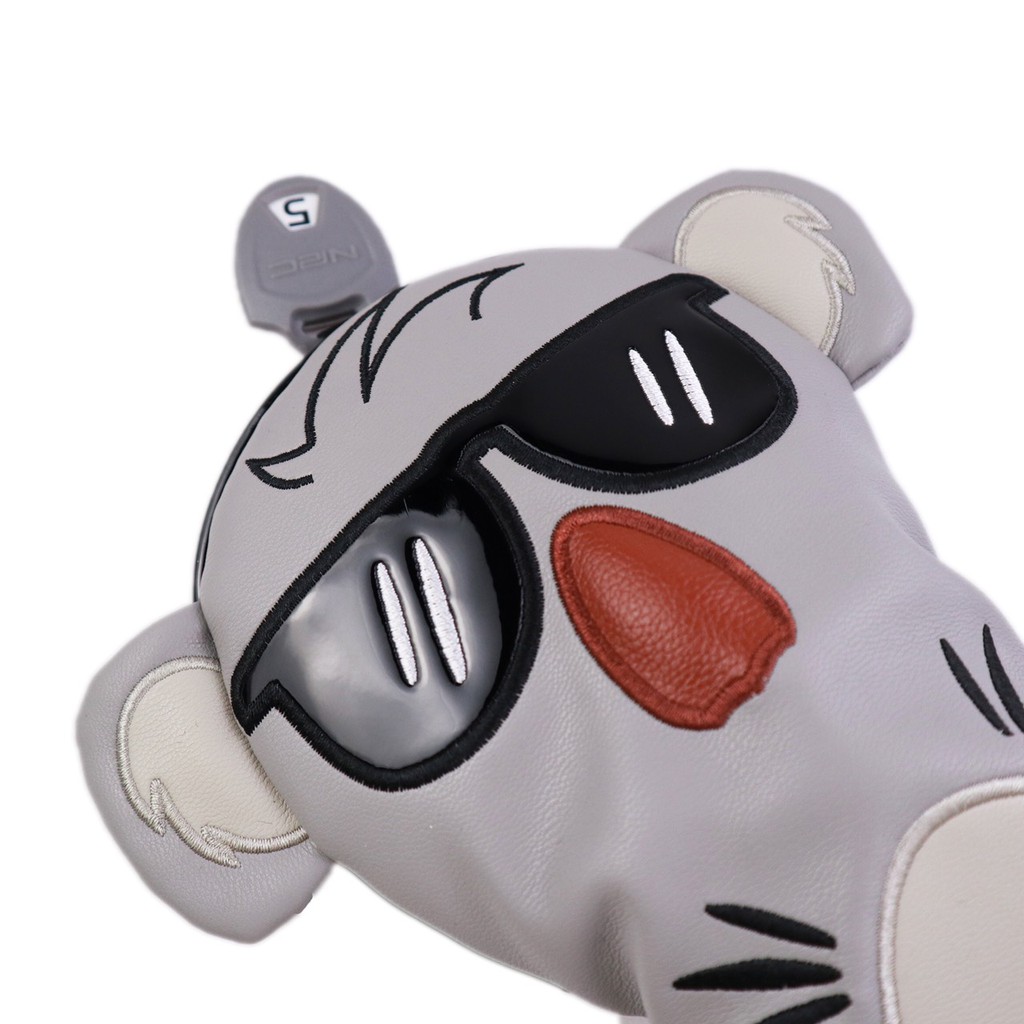 ปลอกหุ้มไม้กอล์ฟ-ลายน้อนหมีใส่แว่น-cvn001-golf-head-cover-bears