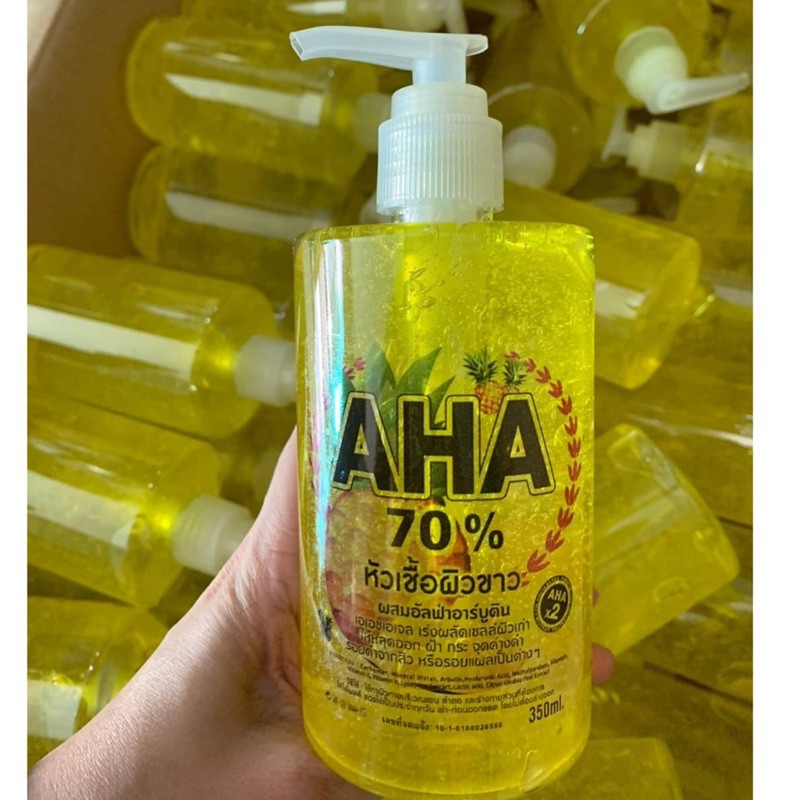 aha-70-สับปะรด-หัวเชื้อผิวขาว-350ml