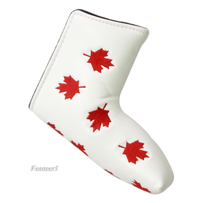 fenteer1-waterproof-golf-blade-putter-head-cover-boot-headcover-protector-boots-white