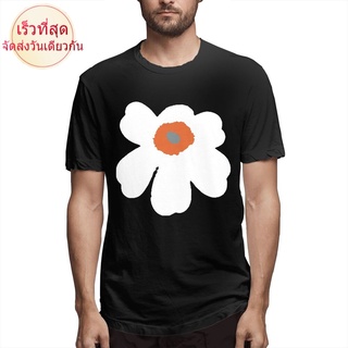 2022New Titili Marimekko Unikko White Design Style Nationality With Pockets Street Short Sleeve MenS T-Shirts Hot trend