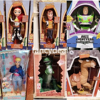 Woody Jessie Buzz Bo Peep ตุ๊กตาฟิกเกอร์ PVC ข้อต่อขยับได้ ของเล่นสําหรับเด็ก