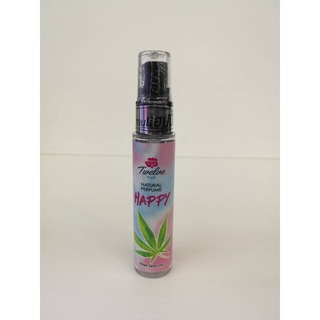 Twelve PLUS NATURAL PERFUME HAPPY HEMP SEED OIL (25 ML.) ทเวลฟ์ พลัส เนเชอรัล แฮปปี้ เฮมพ์ ซีด ออยล์