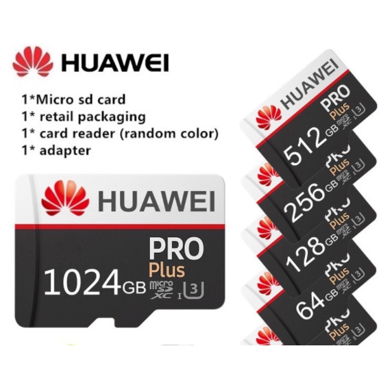 ภาพหน้าปกสินค้าMicro SD Card 1Tb Huawei PRO Plus