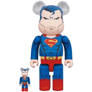 BEARBRICK SUPERMAN (BATMAN: HUSH Ver.)  100％ &amp; 400％