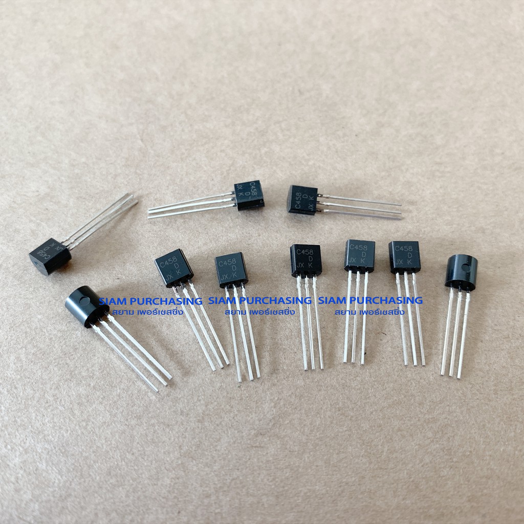 (จำนวน 10ชิ้น) Transistor ทรานซิสเตอร์ 2SC458 C458 | Shopee Thailand