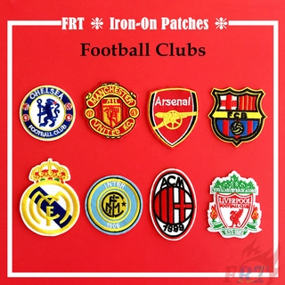 ราคา☸ Outdoor Sports - Football Clubs Patch ☸ 1Pc Diy Sew on Iron on Badges Patches