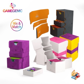[Gamegenic][Deck Box] กล่องเก็บการ์ด 200+ STRONGHOLD ปรับเปลี่ยนสีได้หลากหลาย (Pokemon TCG, Magic the Gather)