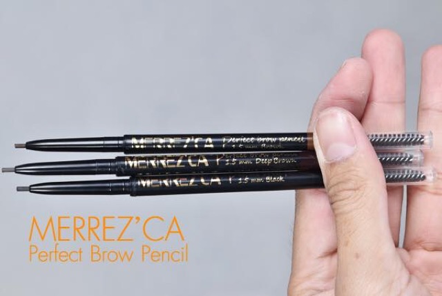 ดินสอเขียนคิ้วเมอร์เรซกา-merrezca-perfect-brown-pencil