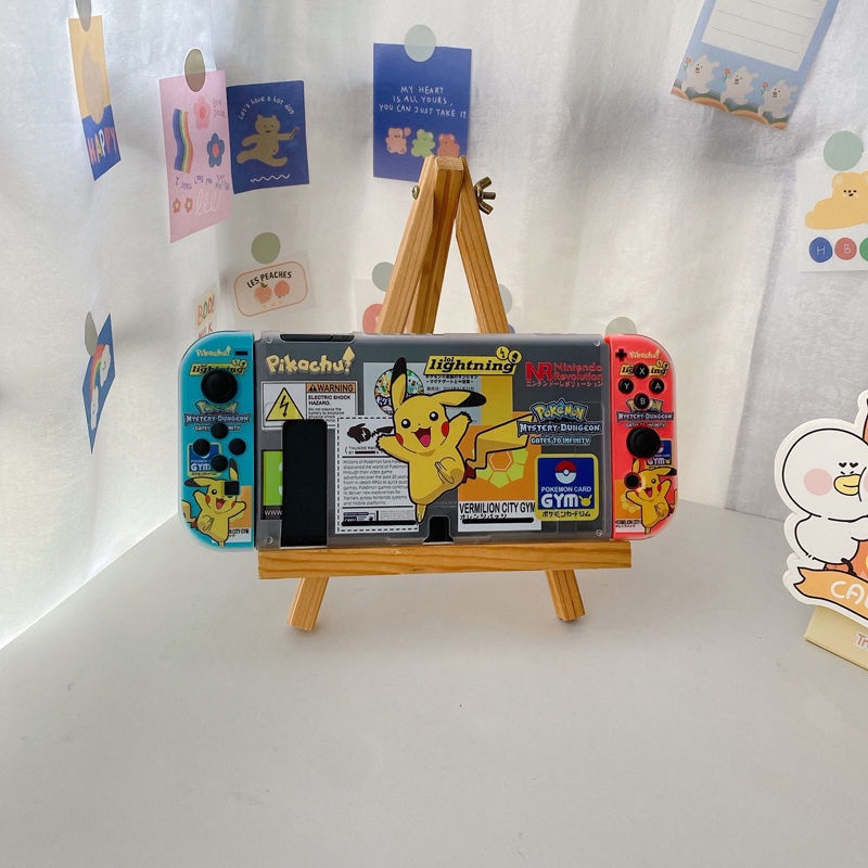 เคสป้องกัน-ลายปิกาจูน่ารัก-สําหรับ-nintendo-switch-oled-controller