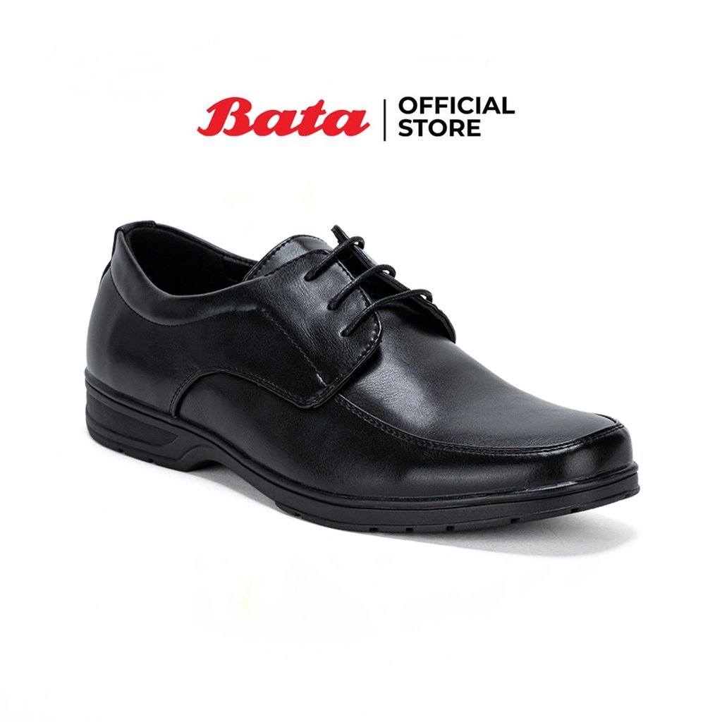 ภาพหน้าปกสินค้าBata บาจา รองเท้าทำงาน รองเท้าทางการ รองเท้าคัทชู สำหรับผู้ชาย สำหรับผู้ชาย รุ่น Pierre สีดำ 8216873