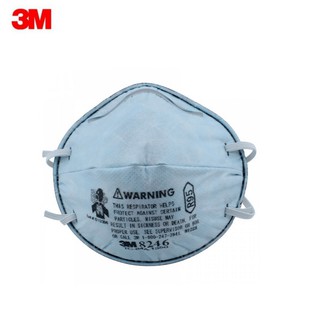 3M 8246 R95 (1ชิ้น) หน้ากากป้องกันฝุ่น ป้องกันฝุ่น PM2.5 & สารเคมีไอกรดอ่อน