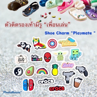 ภาพหน้าปกสินค้าJBCS ตัวติดรองเท้ามีรู “เพื่อนเล่น” 👠🌈shoe Charm “Playmate” สนุกไปด้วยกันเพิ่มสีสันให้รองเท้าคู่โปรด ซึ่งคุณอาจชอบสินค้านี้