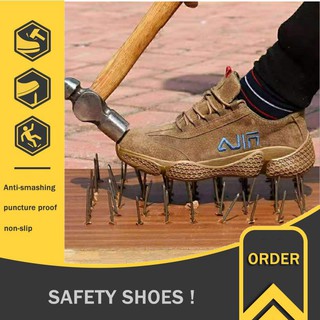 สินค้า รองเท้าเซฟตี้ รองเท้านิรภัย หัวเหล็ก แผ่นเหล็ก รองเท้า รองเท้าทํางาน safety shoes work shoes