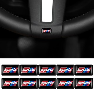 BMW Sport Car โลโก้ 3D Shape Epoxy Decoration Badge สติ๊กเกอร์อุปกรณ์ตกแต่งรถยนต์