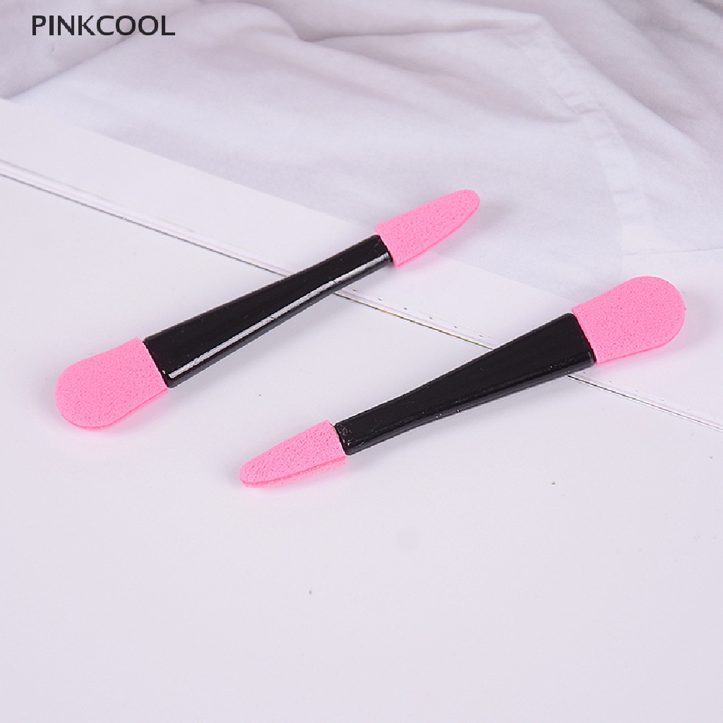 pinkcool-10-ชิ้น-ใช้แล้วทิ้ง-สองด้าน-อายแชโดว์-แอพพลิเคชั่น-ฟองน้ํา-แปรงแต่งหน้า-ความงาม