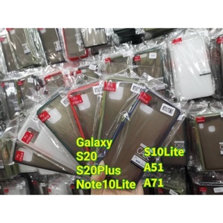 เคสขอบนิ่มหลังแข็งขุ่น For Galaxy A10/A20/A30/A50/A10S/A20S/A30S/A50S/A80/A51/A71