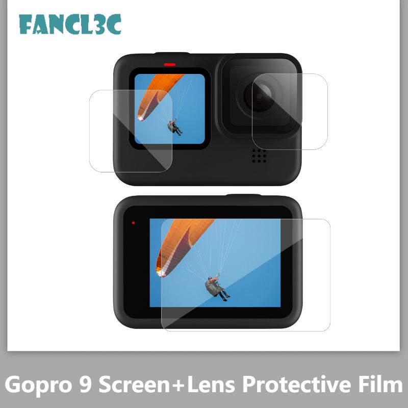 ภาพหน้าปกสินค้าTELESIN Soft เคสซิลิโคนสำหรับ GoPro 11 Gopro 10 Gopro 9 ฝาปิดเลนส์สีฟ้าสีดำสายรัดข้อมือแบบปรับได้สำหรับ GoPro HERO 11 อุปกรณ์เสริมสีดำ