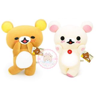 อ่านก่อนสั่ง♥️Rilakkuma ตุ๊กตาคุมะ&โคริ นุ่มนิ่มหน้ายิ้ม