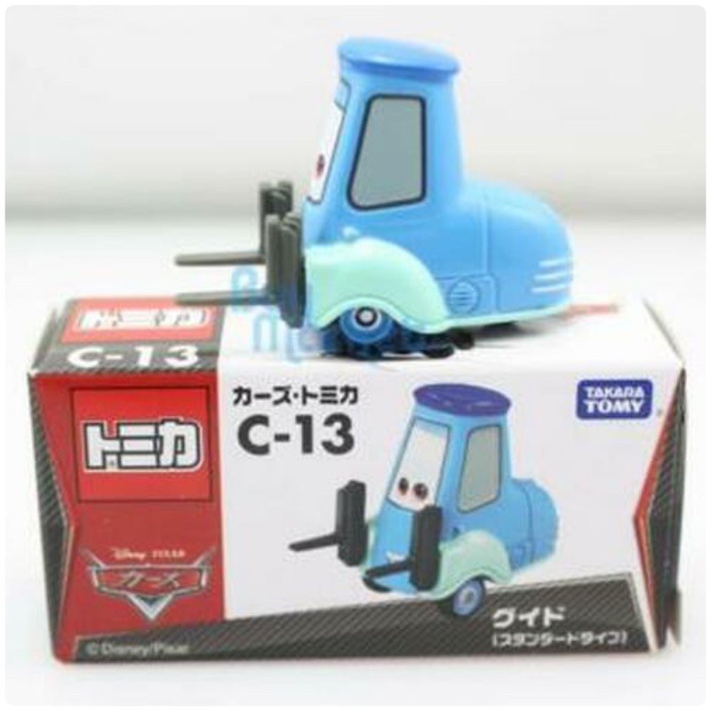 แท้-100-จากญี่ปุ่น-โมเดล-ดิสนีย์-คาร์-takara-tomy-tomica-disney-cars-motors-c-13-guido-standard-type