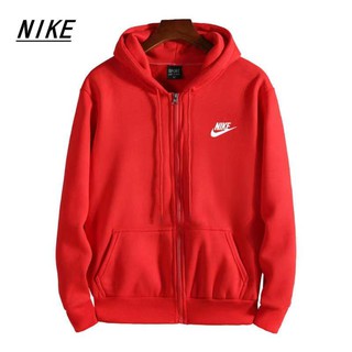 สินค้า Nike เสื้อยืดกีฬามีฮู้ดแขนยาวผู้ชายลำลอง