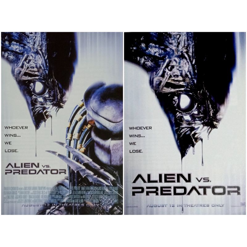 handbill-alien-vs-predator-2004-1-set-มี-2-แฮนด์บิล