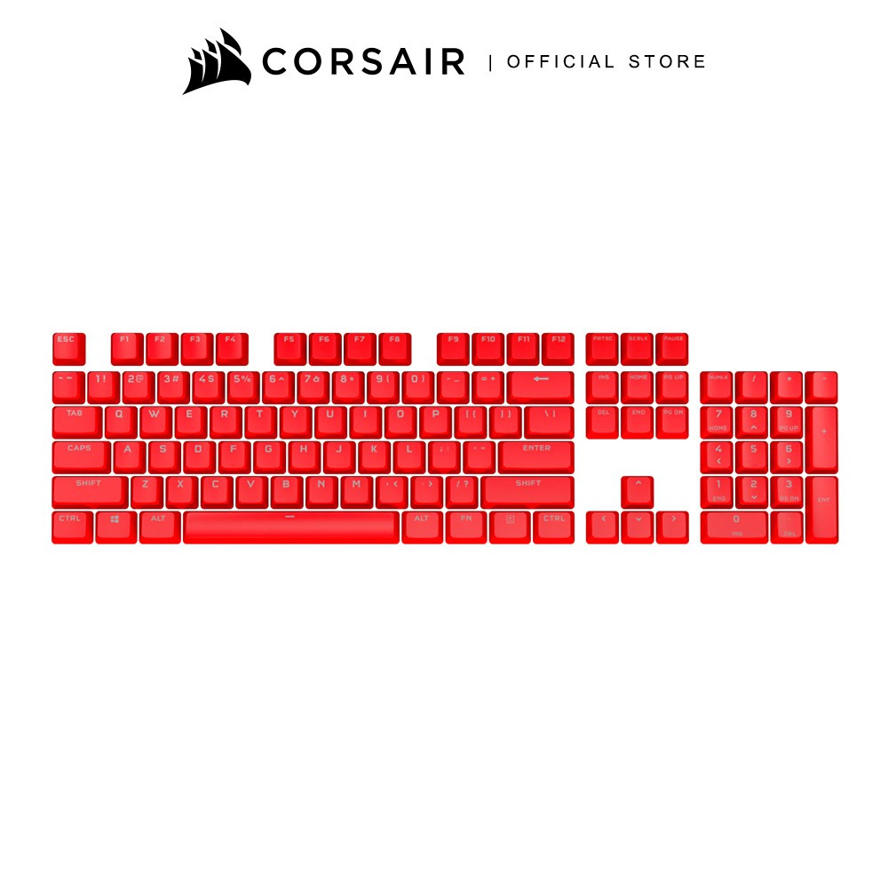 CORSAIR Keyboard Accessories GAMING PBT DOUBLESHOT PRO KEYCAP MOD KIT ORIGIN RED US CH