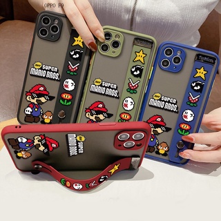 OPPO F9 F7 F5 Youth Pro Find X3 Pro 5G ออปโป้ สำหรับ Wrist Strap Super Mario Game เคส เคสโทรศัพท์ เคสมือถือ เคสนิ่ม เคสซิลิโคน