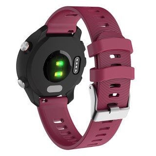 ภาพขนาดย่อของภาพหน้าปกสินค้าสายซิลิโคน สำหรับนาฬิกาข้อมือ Garmin Forerunner 245 / 245 M / 645 และนาฬิกา Samsung Galaxy Active 2 / Active / Galaxy ขนาด 42 มม . จากร้าน jessie8814.th บน Shopee