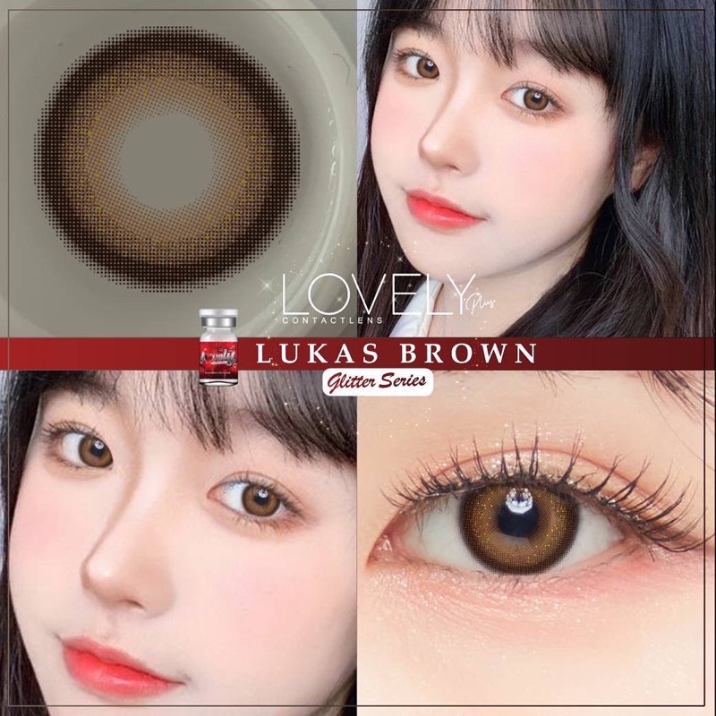 lukas-brown-lovely-lens-ขนาดbig-ตาโต-เลนส์จดทะเบียนถูกต้อง-บิ๊กอาย-คอนแทคเลนส์-bigeyes