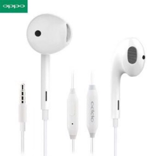 หูฟังสำหรับOPPO R11 หูฟังเอียร์บัด In-Ear Headphones รุ่น MH135(สีขาว) รับประกัน 1ป