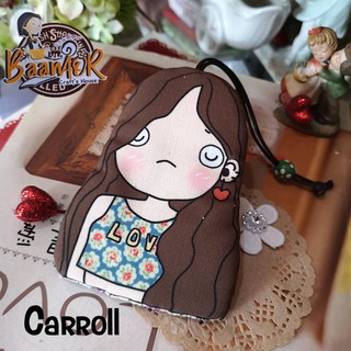 DIY-KG-20143 Carroll Keycover ที่เก็บกุญแจ ลายสาวน้อย Carroll