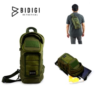 Bidigi PEGASUS SLINGBAG กระเป๋าสะพายหลัง สไตล์ทหารยุทธวิธี สําหรับผู้ชาย