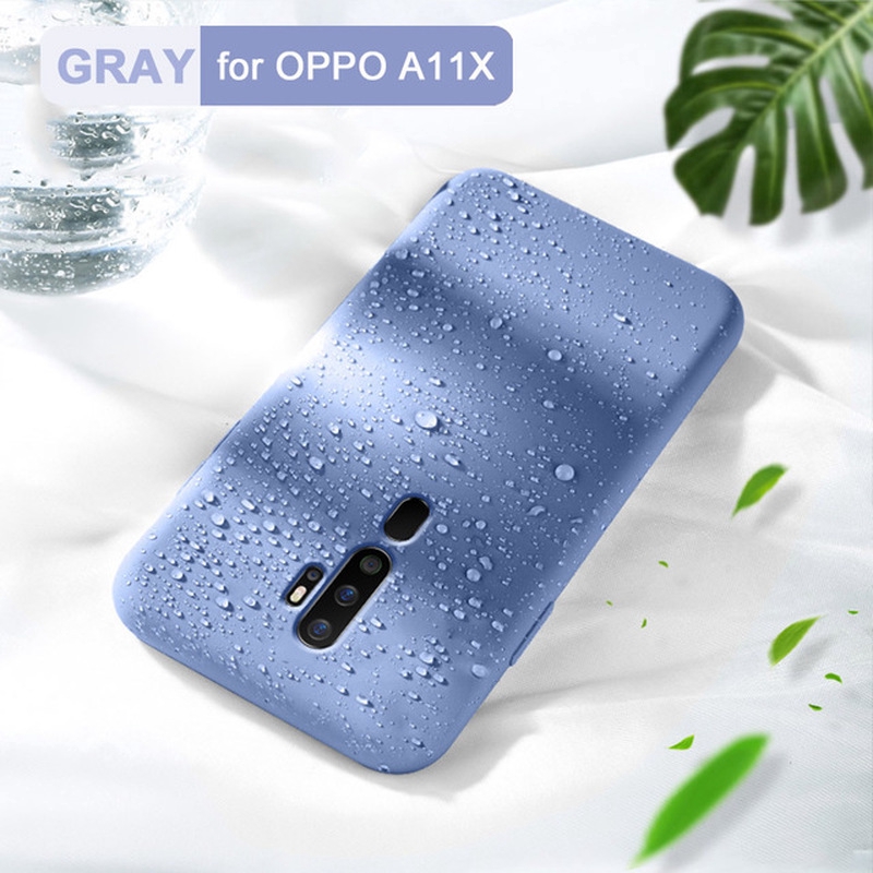 ภาพสินค้าเคส OPPO A9 A5 2020 A5S A91 A92s ซิลิโคนเหลว OPPO Find X2 Pro Case Matte เคสนิ่มกันกระแทก จากร้าน 900mm.th บน Shopee ภาพที่ 5