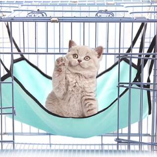 สินค้า เปลแมว เปลแมวห้อย เปลแขวนกรง เปลแมวติดกรง เปลแมวแขวนกรง เปลแมวห้อยกรง ผ้านิ่ม ที่นอนแมว Cat Bed Sikan
