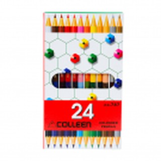 COLLEEN สีไม้คอลลีน 2 หัว 12 ด้าม 24 สี