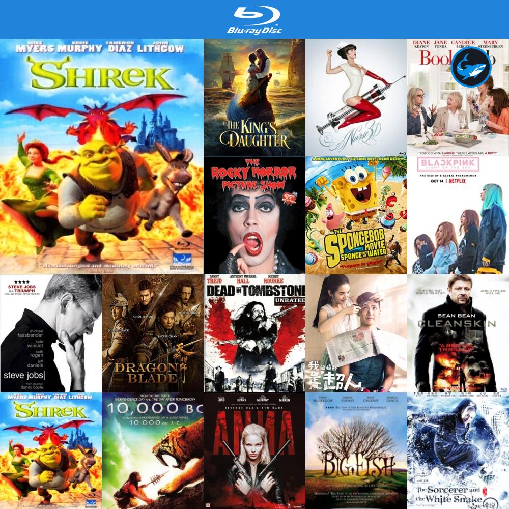 bluray-แผ่นบลูเรย์-shrek-2001-เชร็ค-หนังบลูเรย์-ใช้กับ-เครื่องเล่นบลูเรย์-blu-ray-player-บูเร-blu-ray-หนัง-แผ่น-bluray