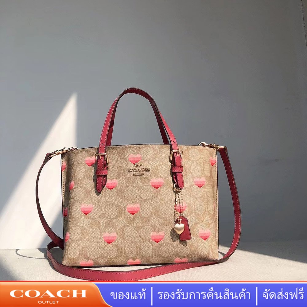 coach-ca252-mollie-tote-25-กระเป๋าสตรี-กระเป๋าสะพายข้าง-ถุงสิริ