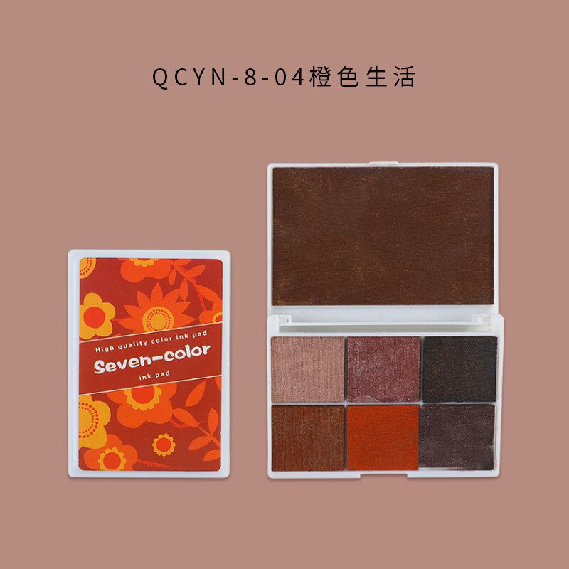 ชุดแผ่นหมึกแสตมป์ Seven-Color | Shopee Thailand