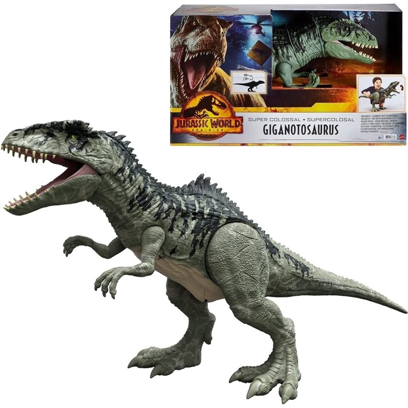 mattel-giganotosaurus-jurassic-world-3-super-colossal-gwd68-ราคา-4-500-บาท-พร้อมส่งคะ