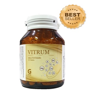 ภาพหน้าปกสินค้าGevity Vitrum ผลิตภัณฑ์เสริมอาหาร จีวีตี้ ไวทรัม 30 เม็ด ที่เกี่ยวข้อง