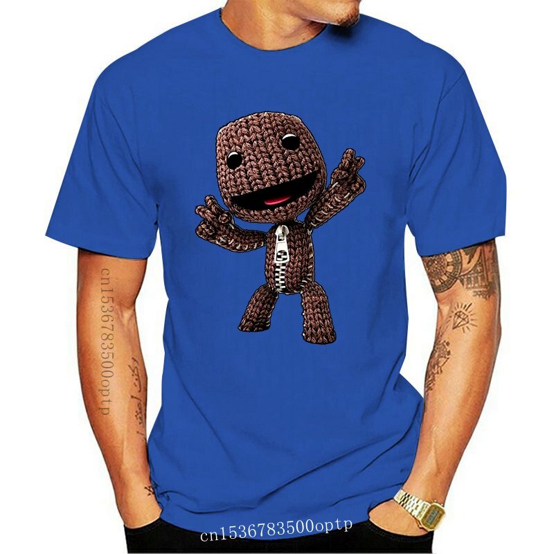 t-shirt-เสื้อยืด-พิมพ์ลายเกม-little-big-planet-sackboy-สไตล์เรโทรs-5xl