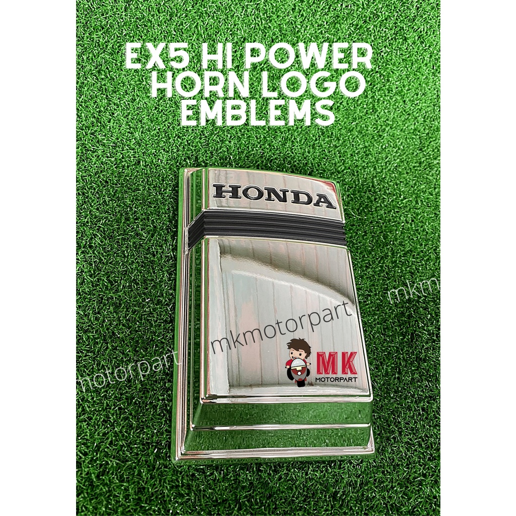 (M) Honda EX5 HI POWER / EX5 GN5 (OLD) HORN EMBLEM LOGO * โครเมียม ...