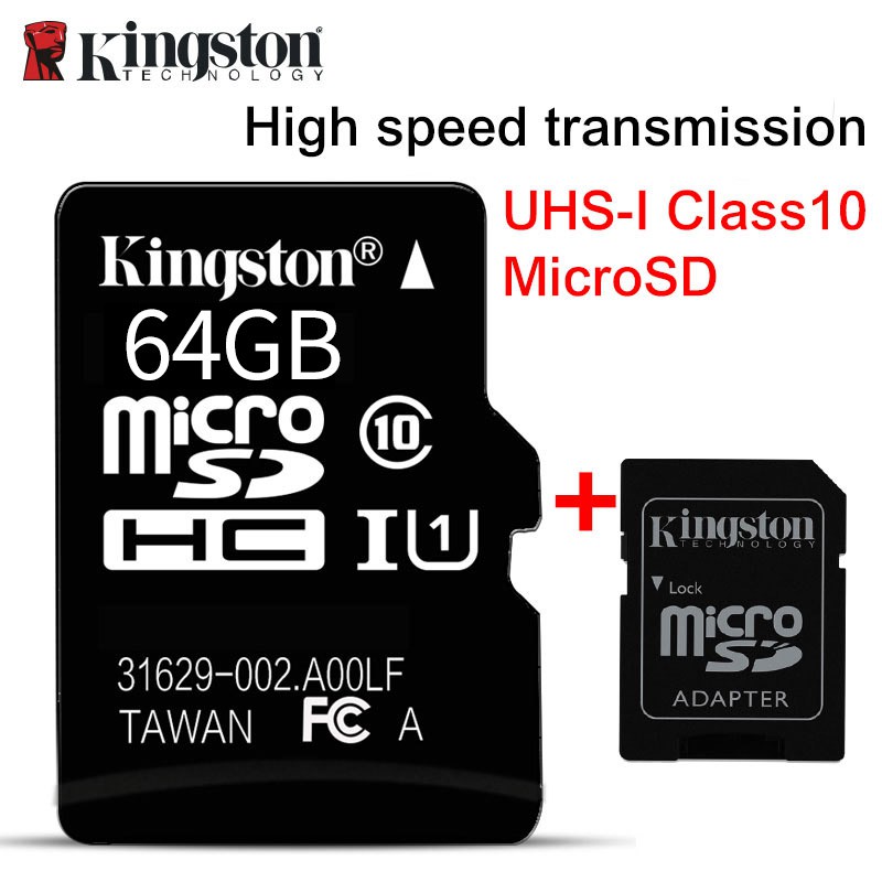 2pcs-kingston-เมมโมรี่การ์ด-sd-card-micro-sd-memory-card-32gb-64gb-128gb-กล้อง-กล้องติดรถยนต์-โทรศัพท์มือถือ-ของแท้