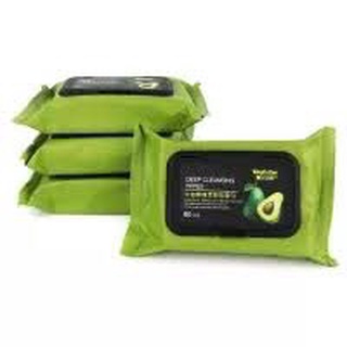 ทิชชูเปียก อาโวคาโด้ DEEP CLEANSING WIPES