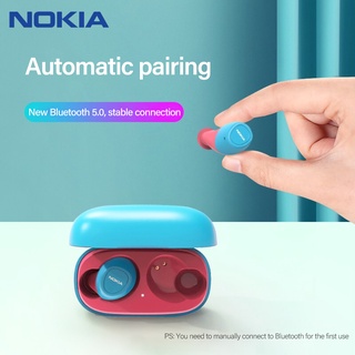 【รับประกัน 1 ปี】ของแท้100% Nokia E3100 หูฟังไร้สาย True Wireless
