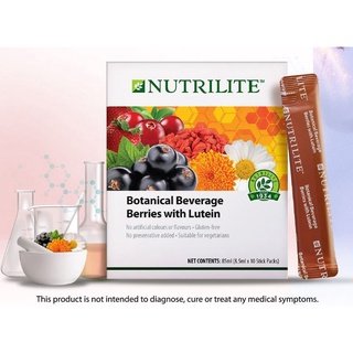 Botanical beverage berries with lutein (8.5ml  * 10 Stick Packs)