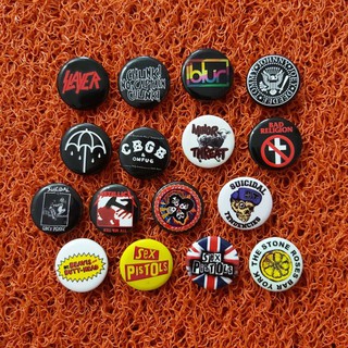 เข็มกลัดปุ่มกด BMTH Music PIN ขนาดเล็ก