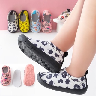 สินค้า Toddler Shoes Fashion Lightweight Anti-skid Prewalker 5M-3Yrs Baby Soft Breathable Shoes Learn Walking Boy Girls Loafers